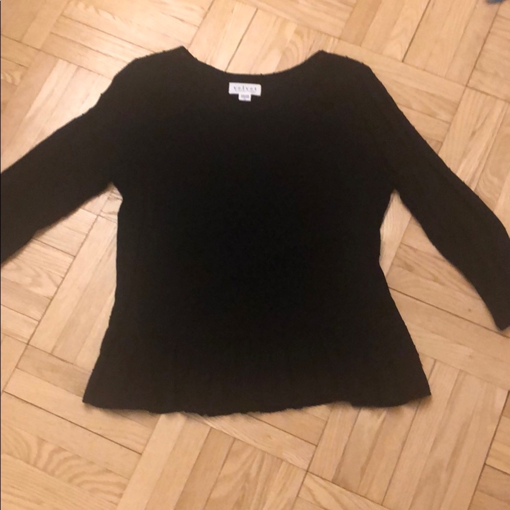 Velvet 3/4 Length Blouse